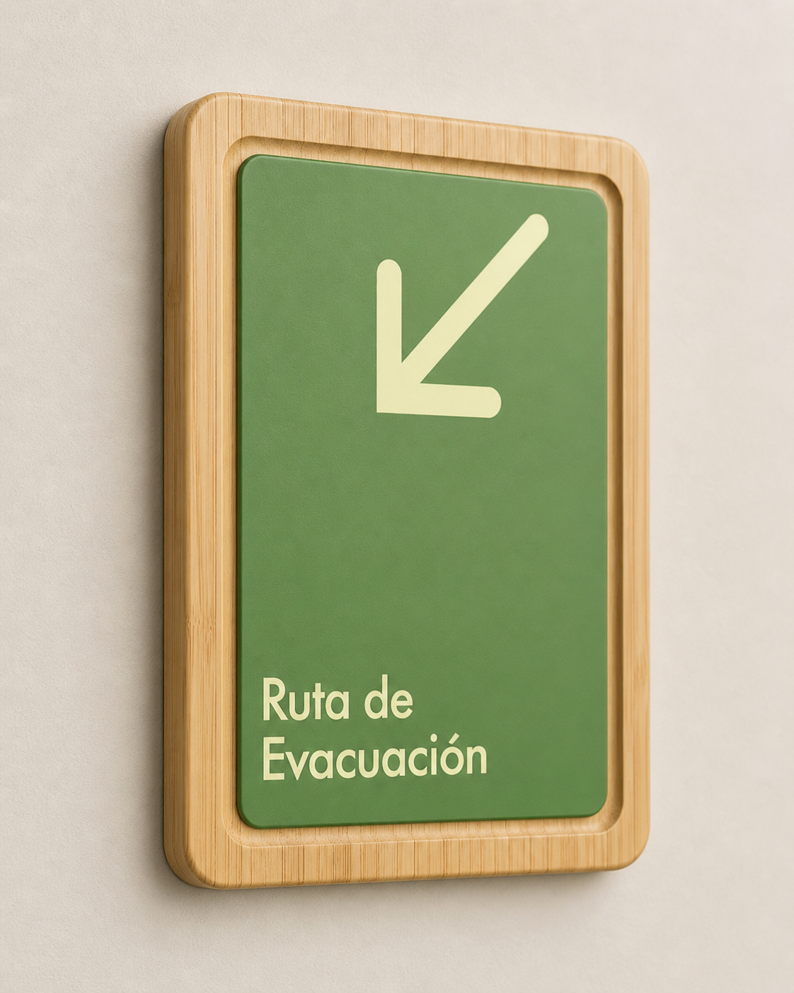 Ruta de Evacuación (izquierda)