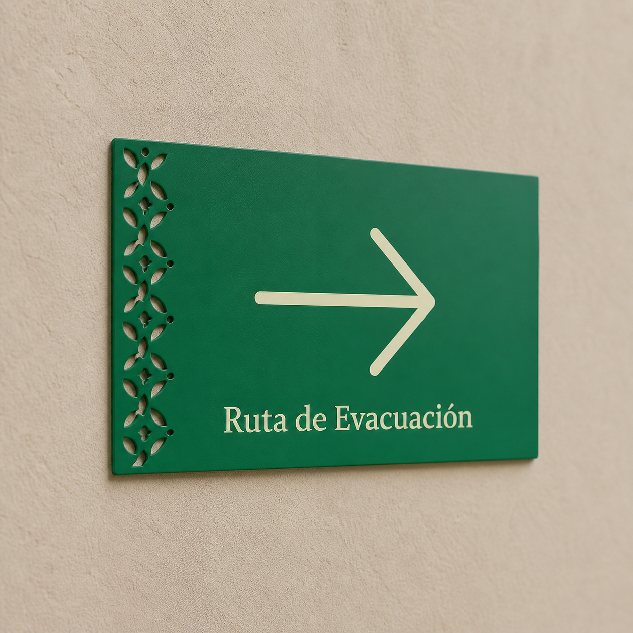 Ruta de Evacuación (derecha)