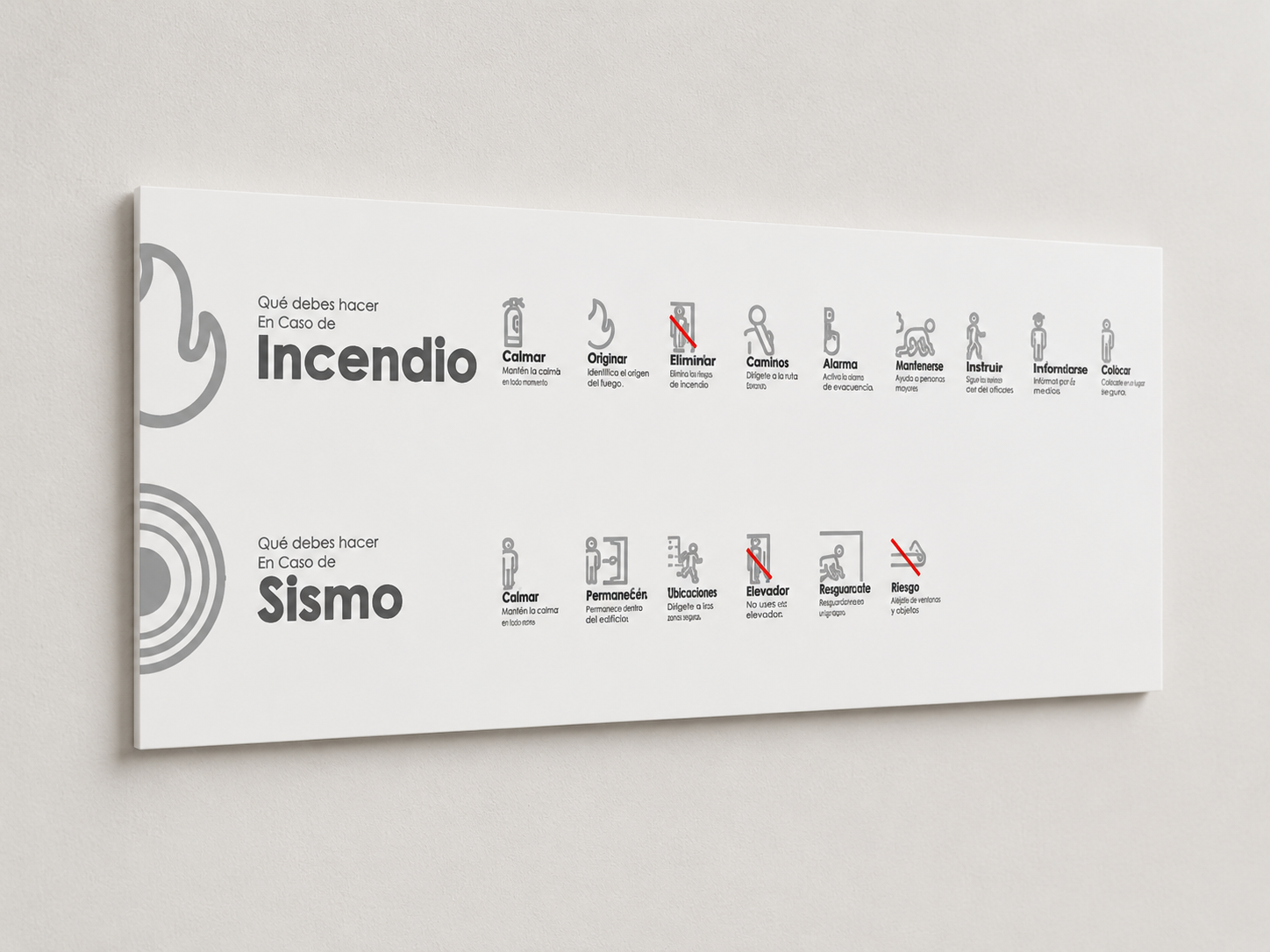 Incendio/Sismo