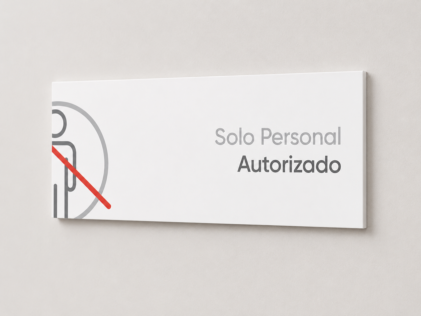 Solo Personal Autorizado