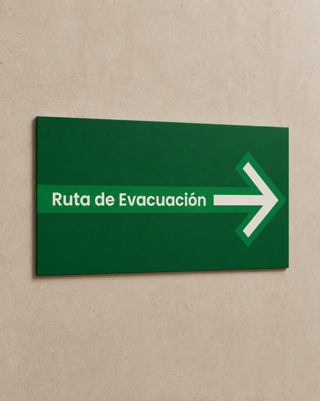 Ruta de Evacuación (derecha)