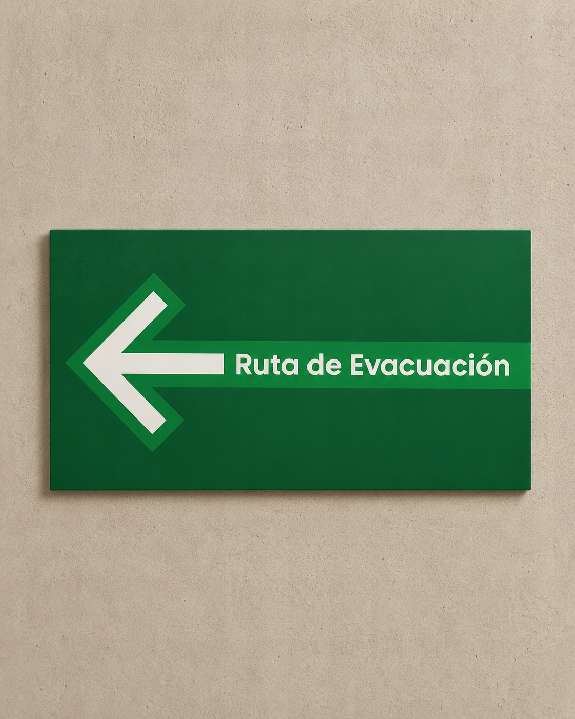 Ruta de Evacuación (izquierda)