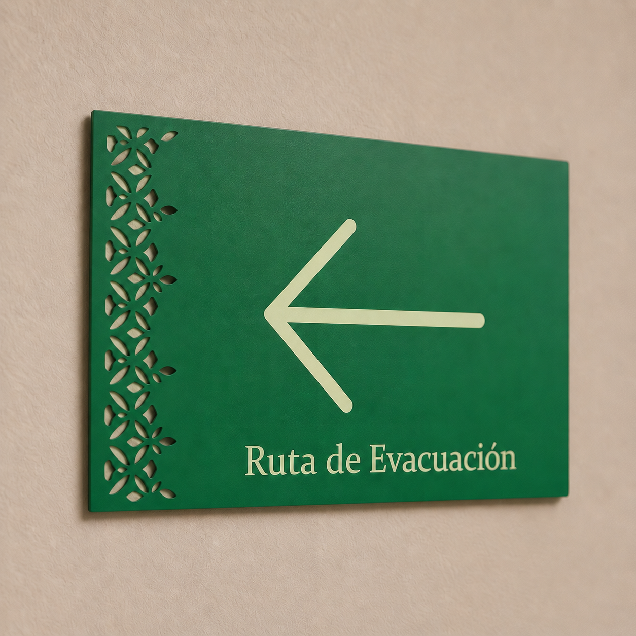Ruta de Evacuación (izquierda)
