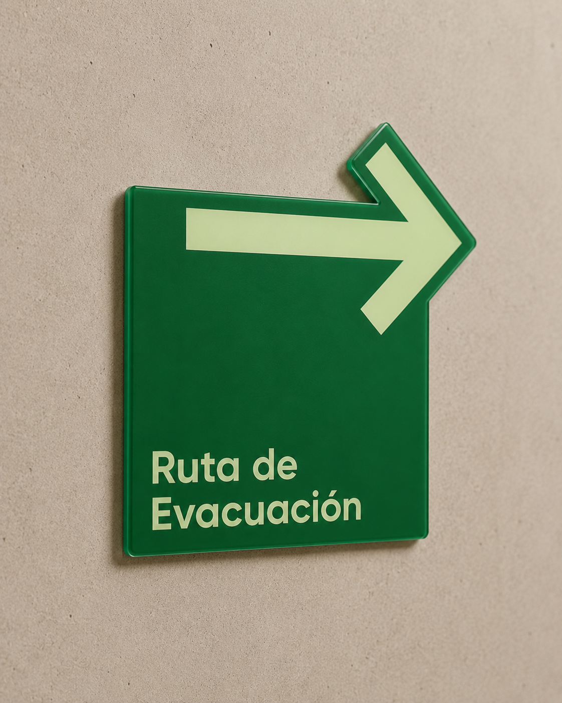 Ruta de Evacuación (derecha)