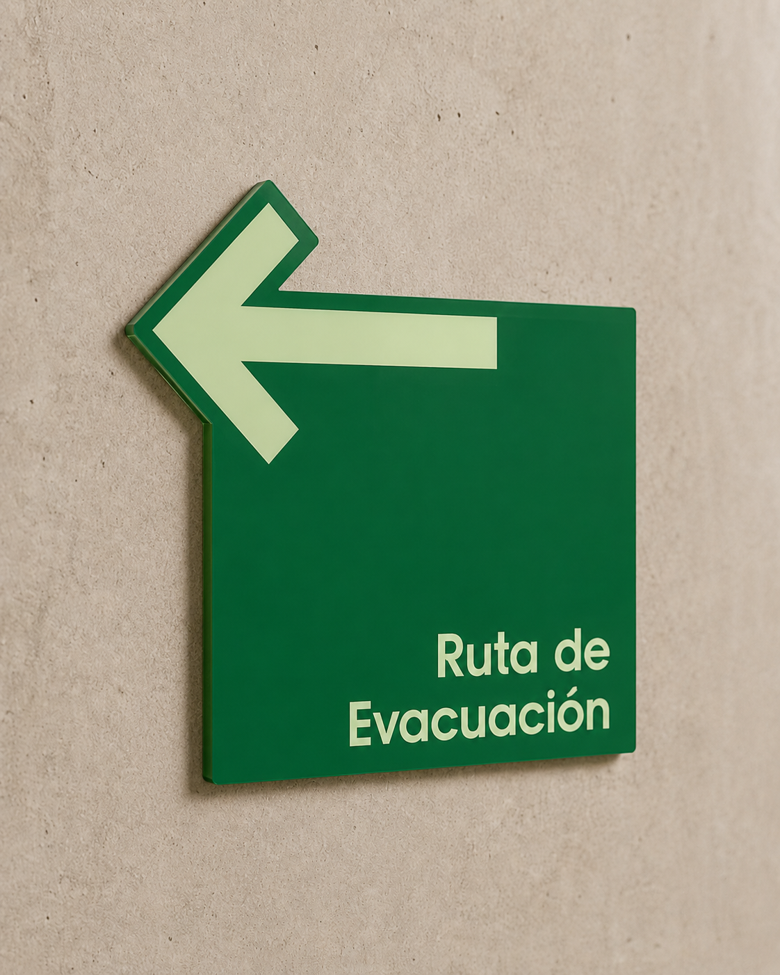 Ruta de Evacuación (izquierda)