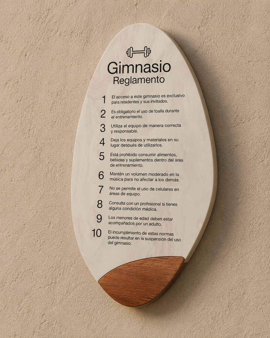 Reglas de Gimnasio