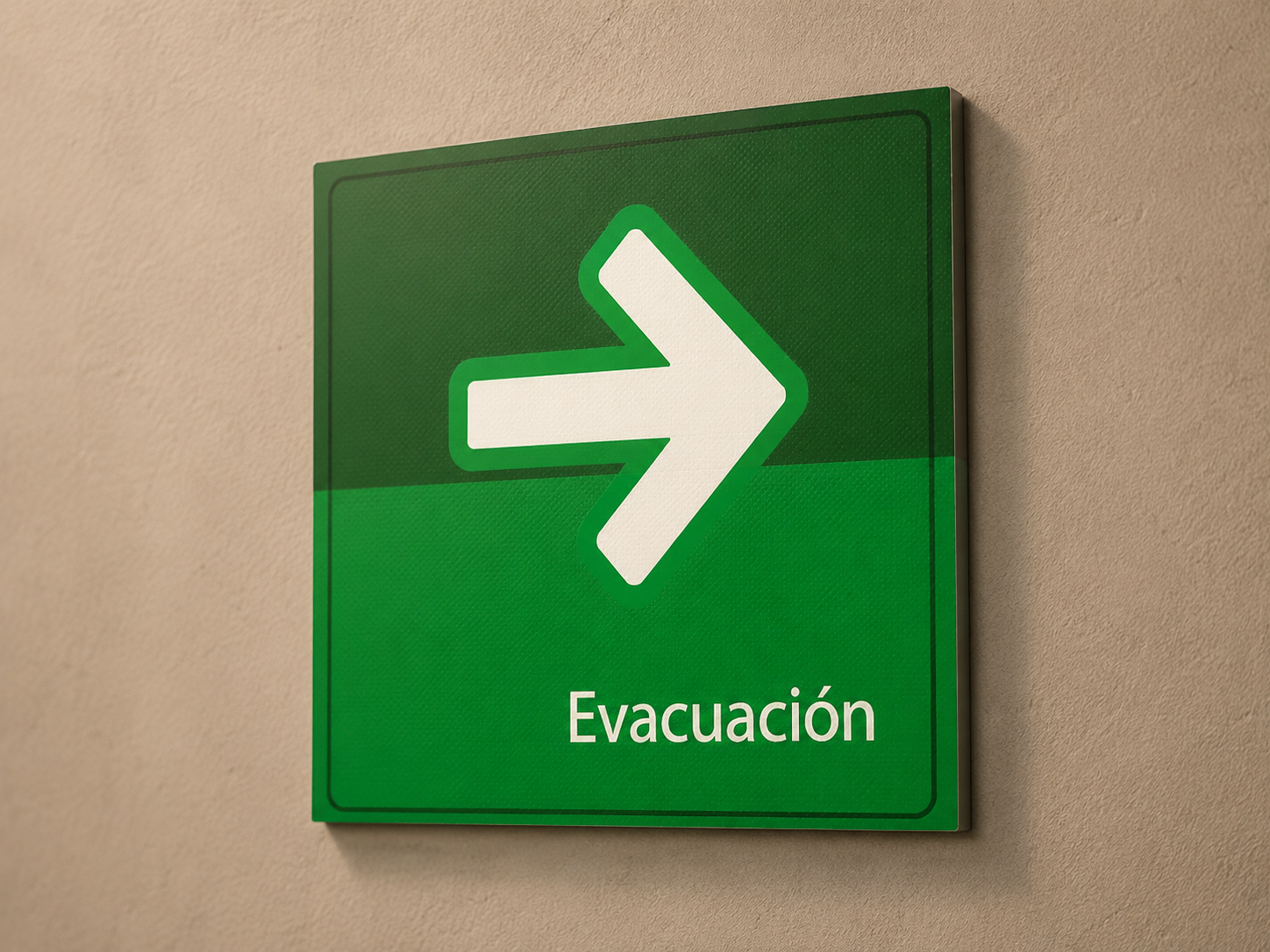 Ruta de Evacuación (derecha)