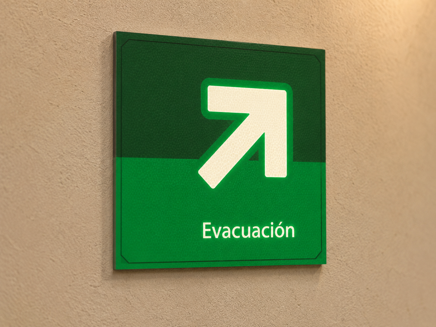 Ruta de Evacuación (sube derecha)