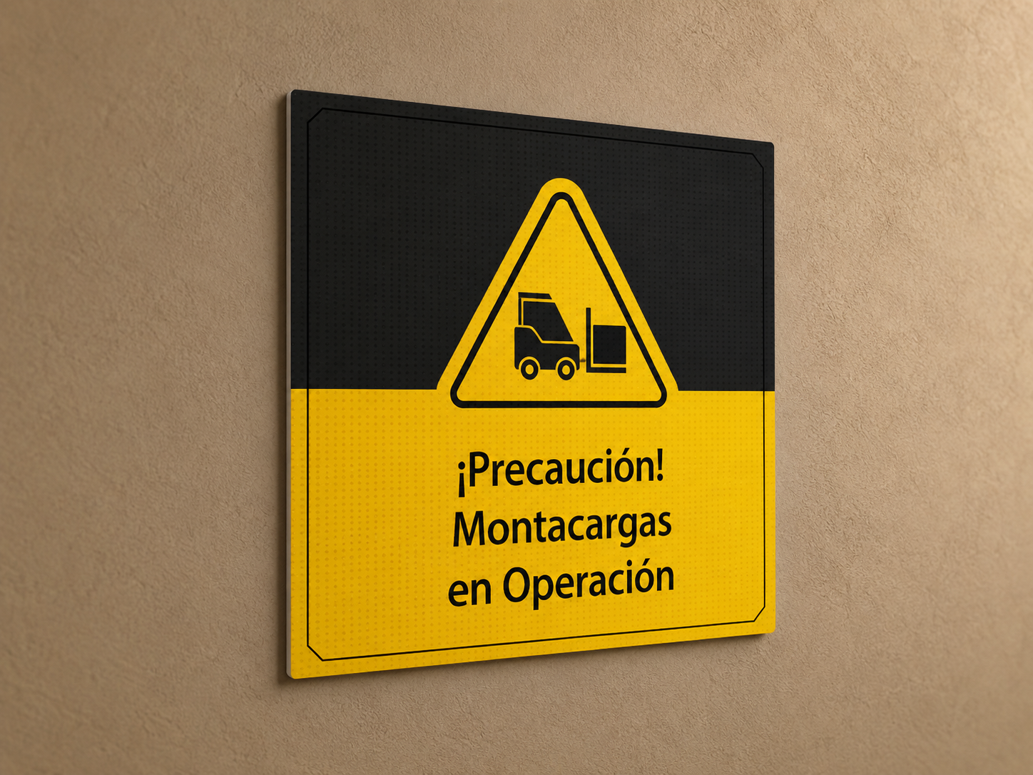 Montacargas en Operación