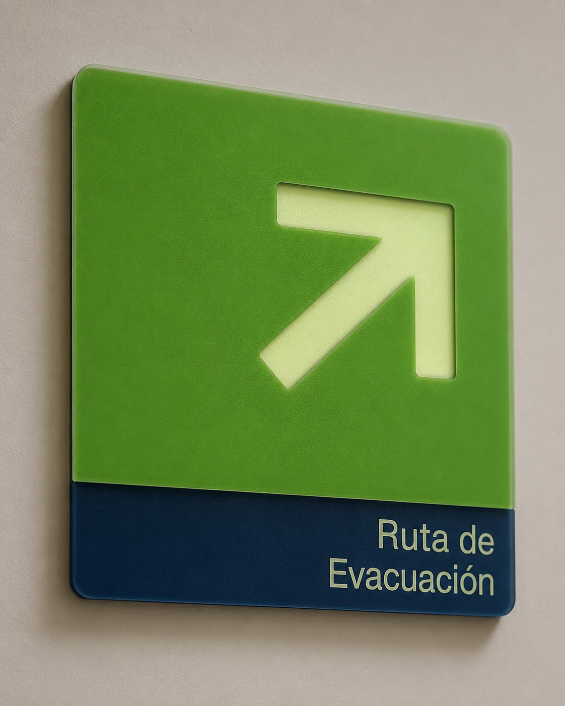 Ruta de Evacuación (sube derecha)