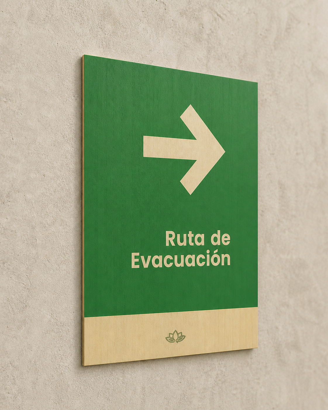 Ruta de Evacuación (derecha)
