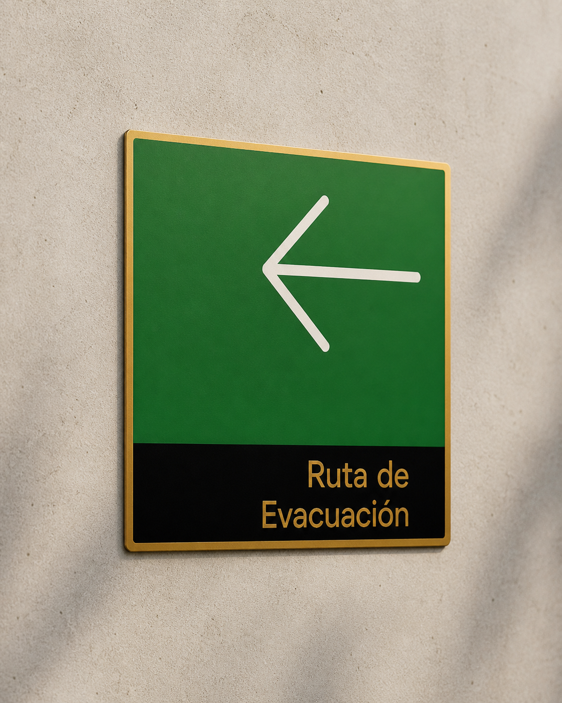 Ruta de Evacuación (izquierda)